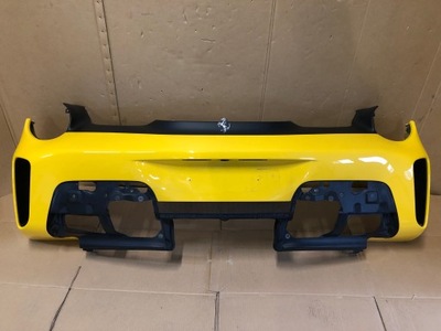 FERRARI 488 PISTA TRASERO PARAGOLPES REAR BUMPER CARBÓN FIBER  