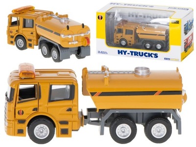 CYSTERNA SAMOCHÓD AUTO CIĘŻARÓWKA MODEL Z METALU DIE-CAST 1:50 HY-TRUCK'S