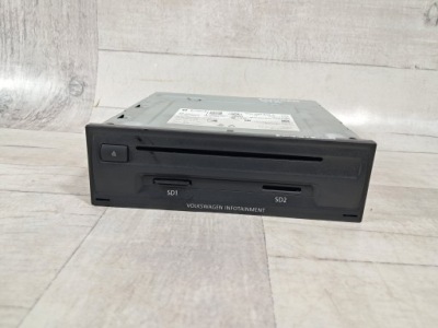 Vw touran 5ta iii зчитувач навігації радіопрогравач 3q0035846a фото №1