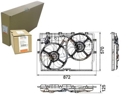 VENTILATEUR DE RADUATEUR BEHR HELLA 1362918080 FT7587 - milautoparts-fr.ukrlive.com