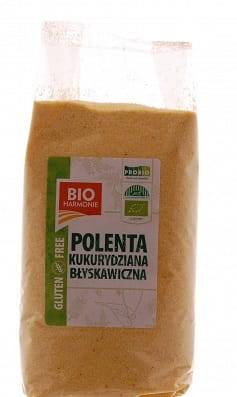 Polenta Kukurydziana Instant Bio 450 g Bezglutenowa Bioharmonie