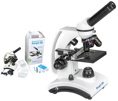 Mikroskop DELTA OPTICAL BioLight 300 Zestaw Preparaty