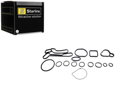 Комплект прокладка радіатора оливи gm starline фото №1