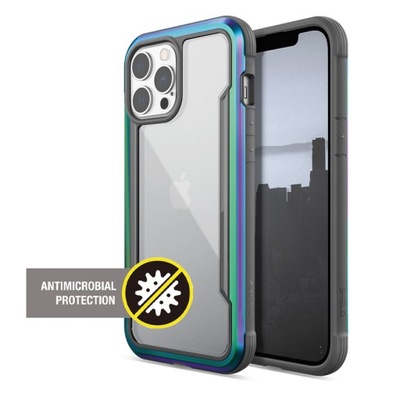 Raptic Shield Pro - Etui iPhone 13 Pro Max (Anti-bacterial) (Iridescent)