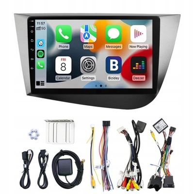 RADIO 2DIN ANDROID SEAT LEON 2 MK2 2005-2012  