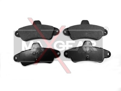 КОЛОДКИ ГАЛЬМІВНІ MAXGEAR 19-0496