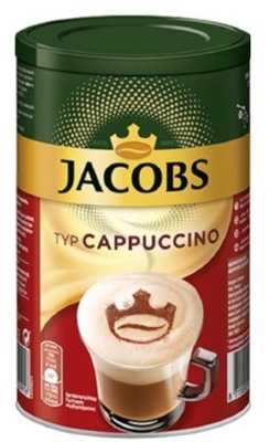 Jacobs Kawa Cappuccino 400 g z Niemiec