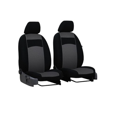 FORRO UNIVERSALES VIP PARTE DELANTERA 1+1 COLOR NEGRO PARA RENAULT MODUS  