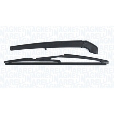 Важіль + щітка задня fiat panda lancia musa 03-13 фото №1