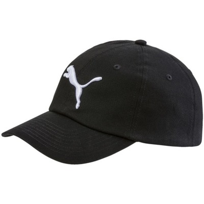 Czapka z daszkiem dla dzieci puma ess cap czarna 021688 05 Junior