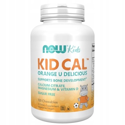 NOW Foods Kid Cal 100 żelek