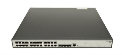 Switch 3COM 3CRBSG28HPWR93 24xGIGA POE 4xSFP L2 JE007A V1910-24G-PoE