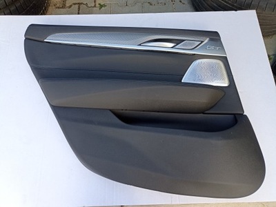 Обшивка дверь левый задняя bmw 6 g32 led bowers&wilkins фото №1
