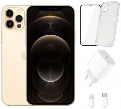 SMARTFON APPLE IPHONE 13 Pro 128 GB / ZŁOTY / GOLD | PAKIET PREMIUM