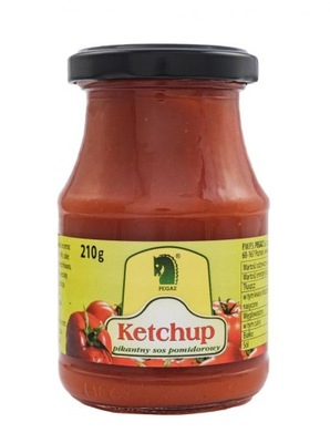 Ketchup pikantny 210g Pegaz