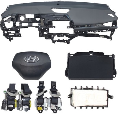 Приборная панель консоль подушка безопасности ремни hyundai ioniq фото №1