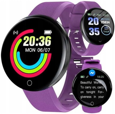 SMARTWATCH SMARTBAND OPASKA SPORTOWA FITNESS KROK