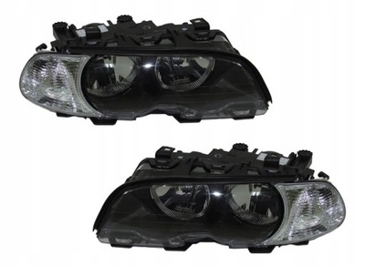 JUEGO FAROS BMW 3 E46 1998-2001 CUPÉ CABR  