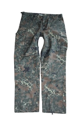 BW FLECKTARN MIL-TEC SPODNIE MĘSKIE XL