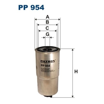 ФІЛЬТР ПАЛИВА ФІЛЬТРON PP 954