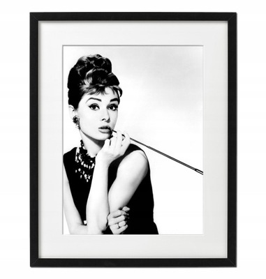 Audrey Hepburn Śniadanie u Tiffany'ego obraz