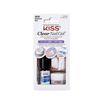 Kiss Żel UV 5 ml - Zestaw startowy z formami