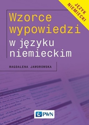 Wzorce wypowiedzi w języku niemieckim