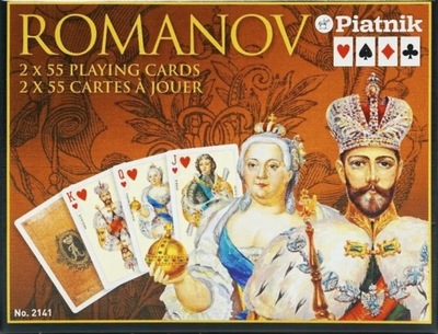 KARTY DO GRY poker,remik,brydż ROMANOV