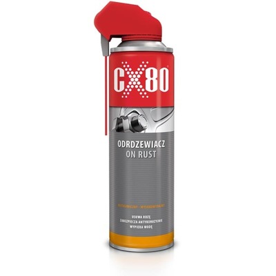 CX80 ODRDZEWIACZ USUWA RDZĘ 500ml DUO SPRAY