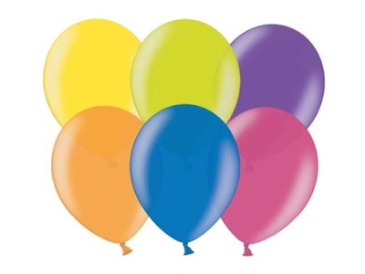 Balony profesjonalne 14 cali METALIC kolorowe x100