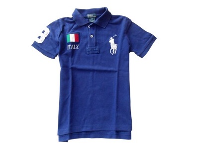 RALPH LAUREN koszulka polo 122 cm BIG PONY