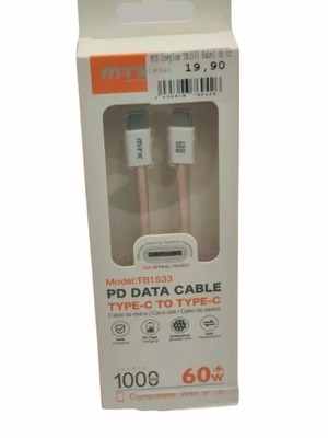 KABEL USB C NA USB-C 1M