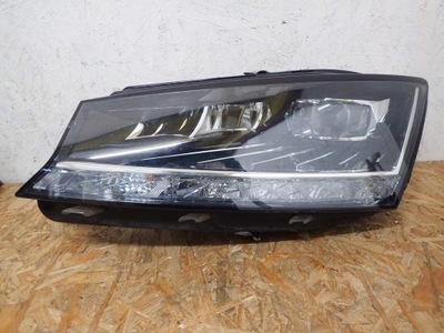 Лампа левая левый full led skoda fabia iii 6v lift фото №1