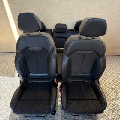 Сиденья полукожа заднее сиденье комплект renault kadjar lift фото №1
