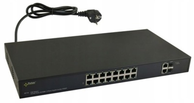 Switch Pulsar SF116 16-portowy do 16 kamer IP