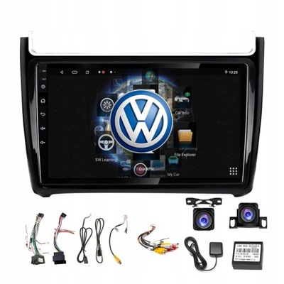 RADIO 2DIN ANDROID VW POLO 2008-2020 CARPLAY 6 128  