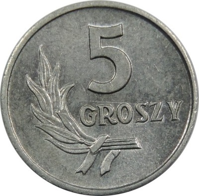 5 GROSZY 1968 - POLSKA - STAN (1-) - K2833