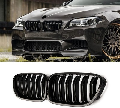 РЕШЁТКА NERKI BMW 5 F10 F11 M ПАКЕТ M5 SHADOW LINE