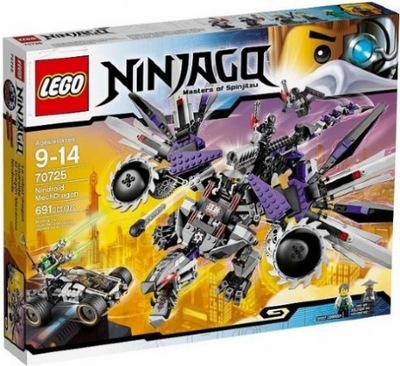 LEGO 70725 Ninjago Smok Nindroid Lloyd Wu