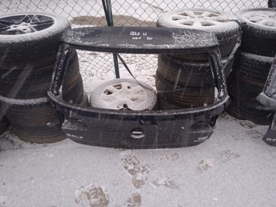 Vw golf vii крышка багажника задняя фото №1