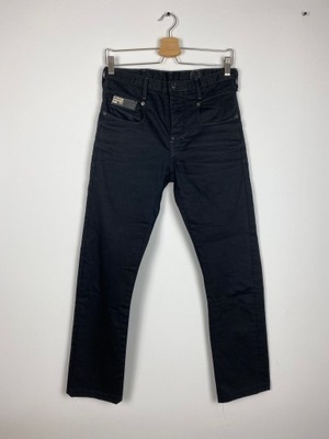 Czarne spodnie jeansy G-Star W28/L34