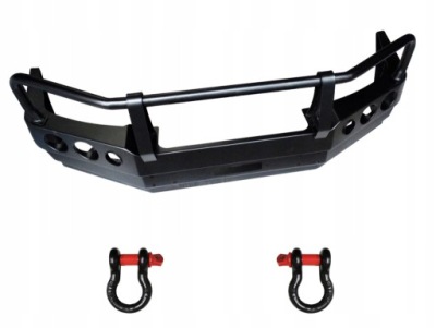 Бампер перед toyota land cruiser 120 02-09 сталь фото №1