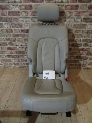 Сиденье задняя правый ii ряд кожа audi q7 4l фото №1