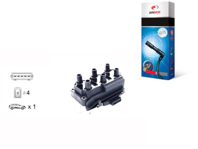 Janmor котушка запалювання ford mercedes vw фото №1