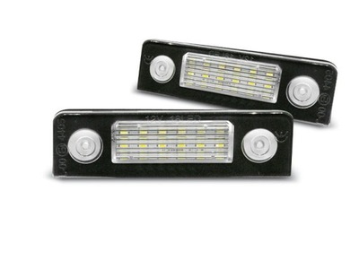 Led регистрационного skoda octavia ii, roomster canbus фото №1