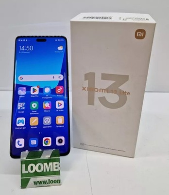 TELEFON XIAOMI 13 LITE 5G 8 256GB ZESTAW