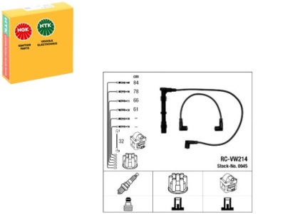 Провода зажигания ngk 037905409b n10052906 фото №1