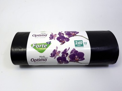 Worki na śmieci uniwersalne Forte+ Worki na śmieci OPTIMA 240L 10 szt. LDPE 240l 10 szt.