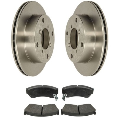 Гальмівні диски + гальмівні колодки перед suzuki swift ii subaru justy фото №1