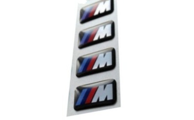 4 sztuki Naklejka Emblemat Logo Felgi BMW M PAKIET